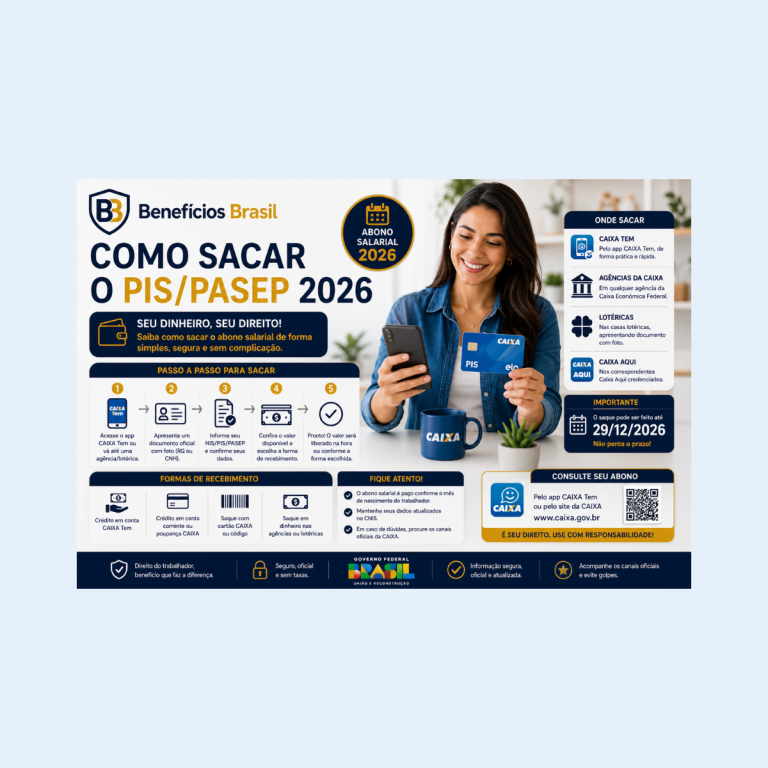 como sacar PIS Pasep 2026 passo a passo