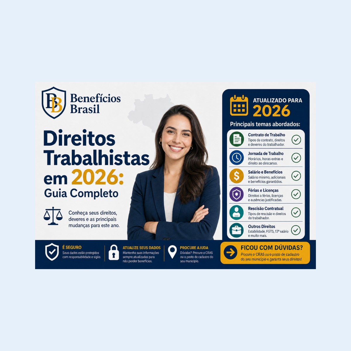 direitos trabalhistas 2026 guia completo CLT