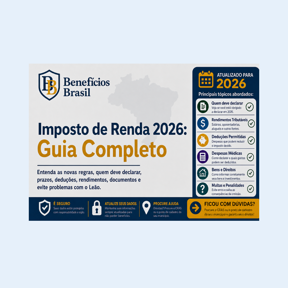 imposto de renda 2026 guia completo IRPF