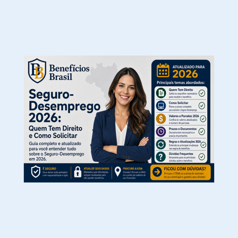 seguro-desemprego 2026 como solicitar e quem tem direito