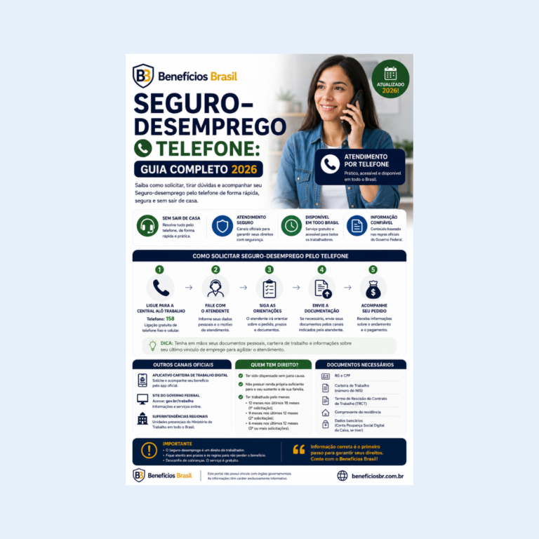 seguro desemprego telefone