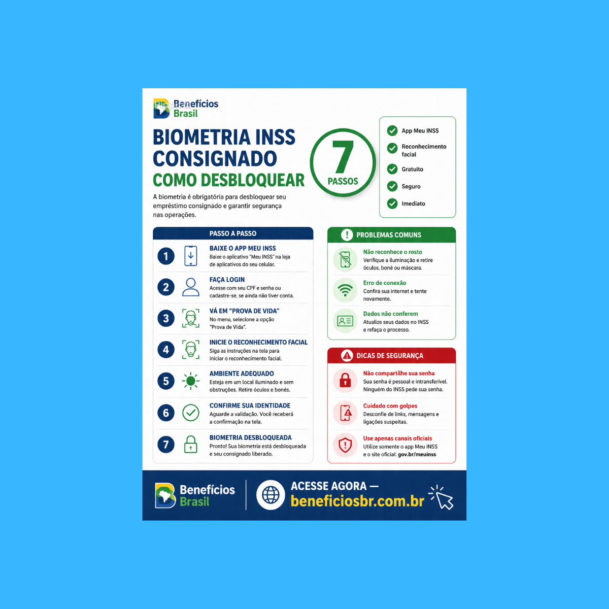 biometria inss consignado como desbloquear 2026