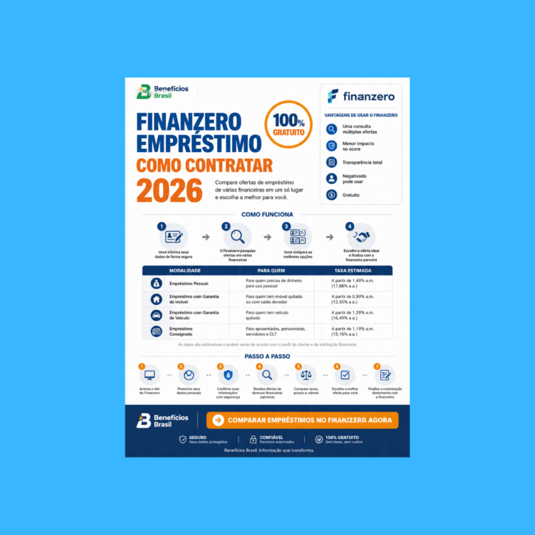 finanzero emprestimo como contratar 2026
