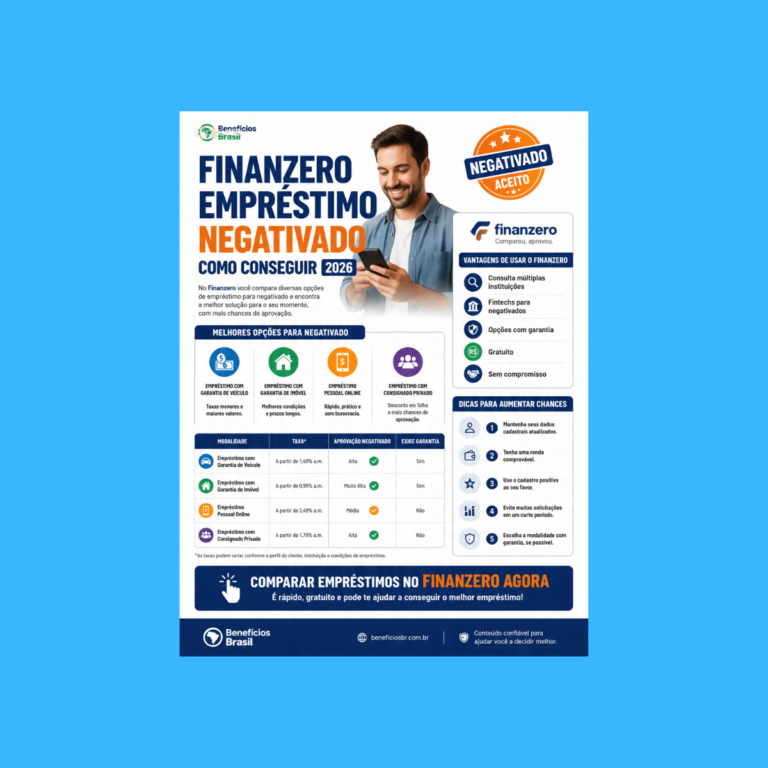 finanzero emprestimo negativado como conseguir