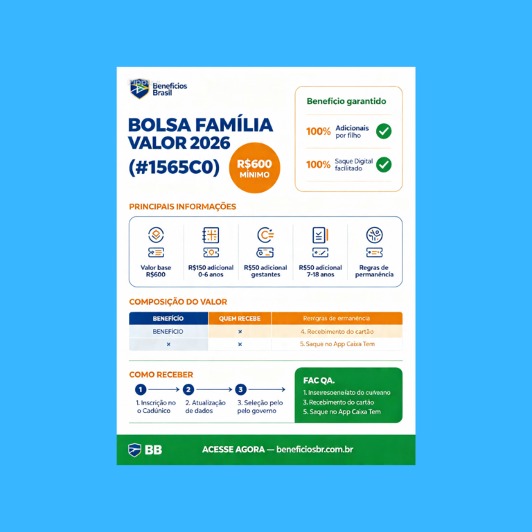 bolsa familia valor 2026