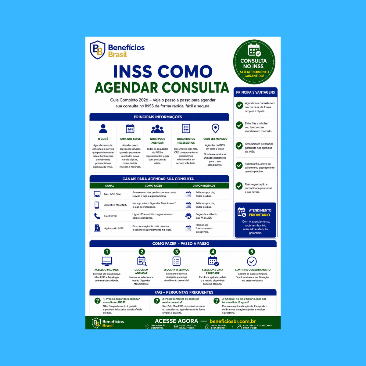 inss como agendar consulta