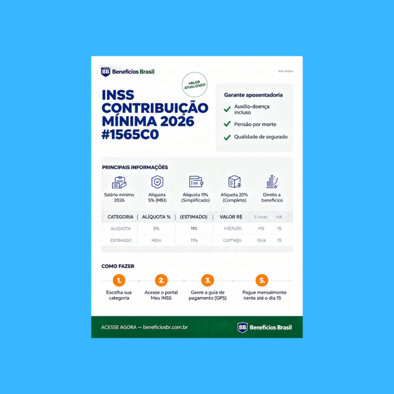 inss contribuicao minima 2026