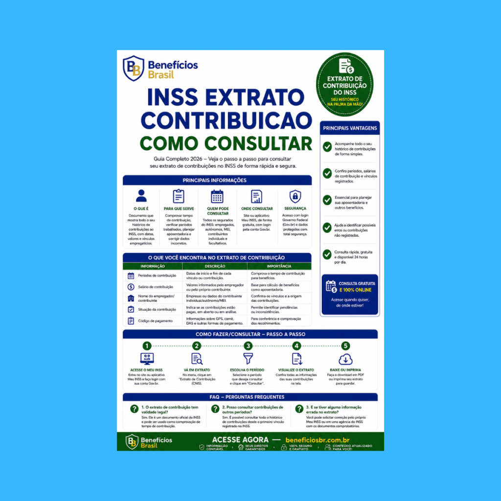 inss extrato contribuicao como consultar