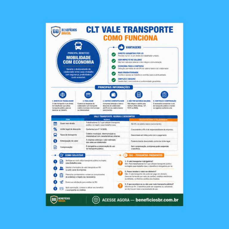 clt vale transporte como funciona