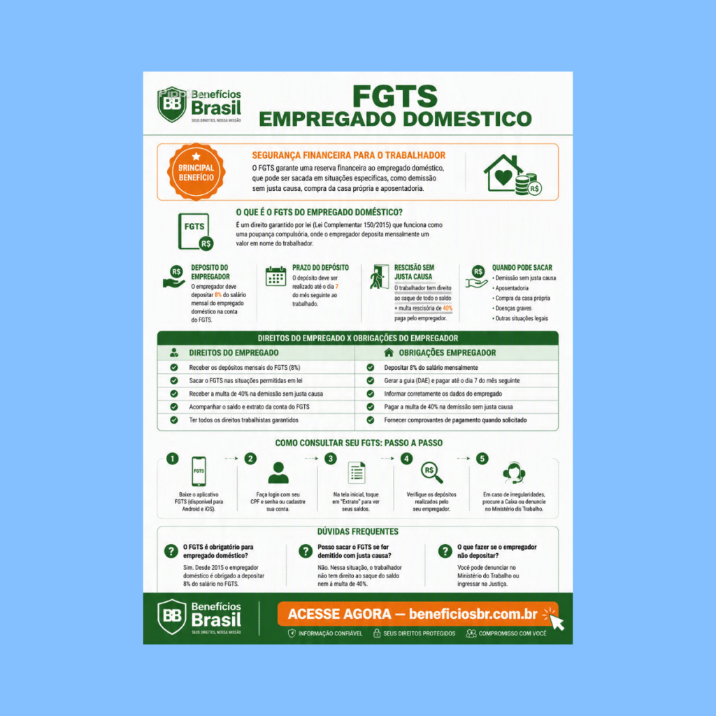fgts empregado domestico