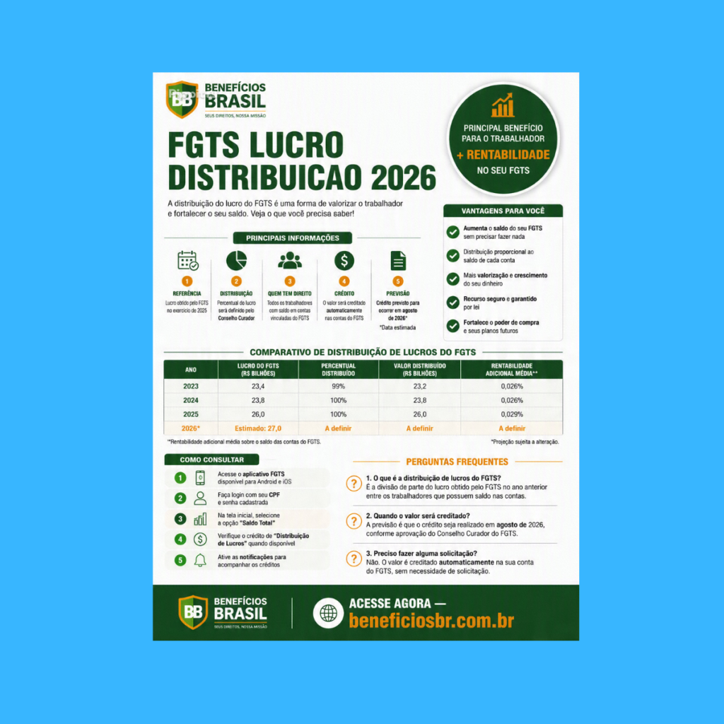 fgts lucro distribuicao 2026