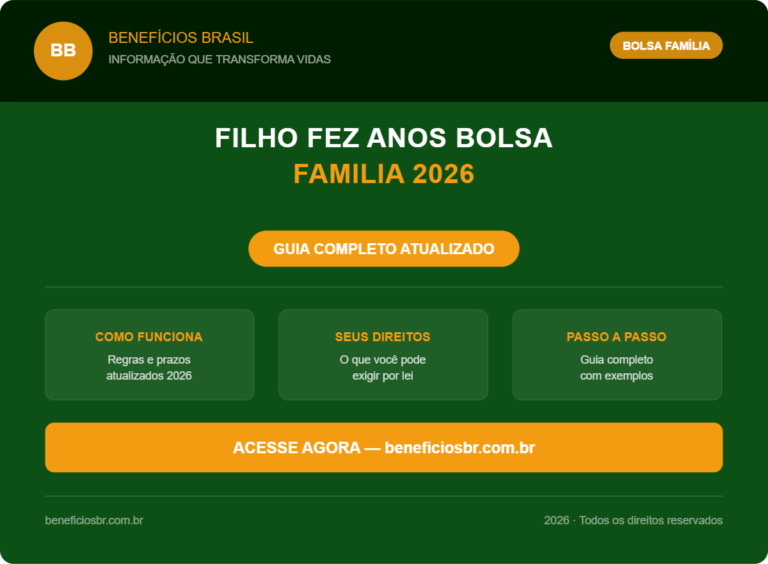 filho fez anos bolsa familia