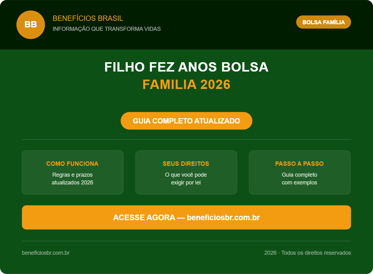 filho fez anos bolsa familia